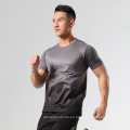 Camiseta de cuatro vías rápida de cuatro vías Sports Sports Top Head Gradient Regular Fit Jogger Man Tech Shirts